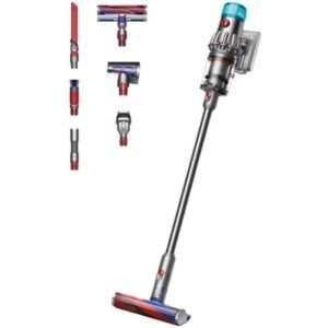 DYSON V15 Detect Absolute - Aspirateur Balai - Puissance 240 AW - Autonomie jusqu'à 60 min - Brosse avec lumière intégrée