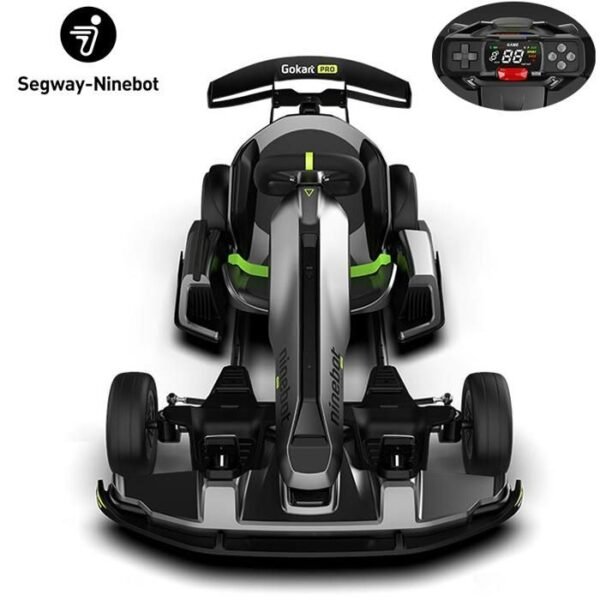 Kart Électrique Ninebot Gokart Pro 2 - Max Moteur 4800W - Batterie 63V 432Wh - 25km Autonomie Maximale - 1.02G Accélération - Kart