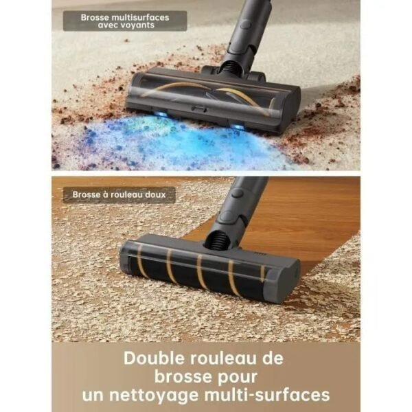 Aspirateur Balai sans fil Dreame R20 - DREAME - Sans sac - Autonomie 90min - LED bleues – Image 5