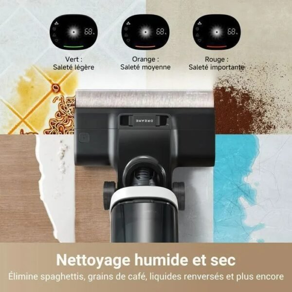 Aspirateur Eau et Poussière sans Fil Dreame H14 pro – Image 3