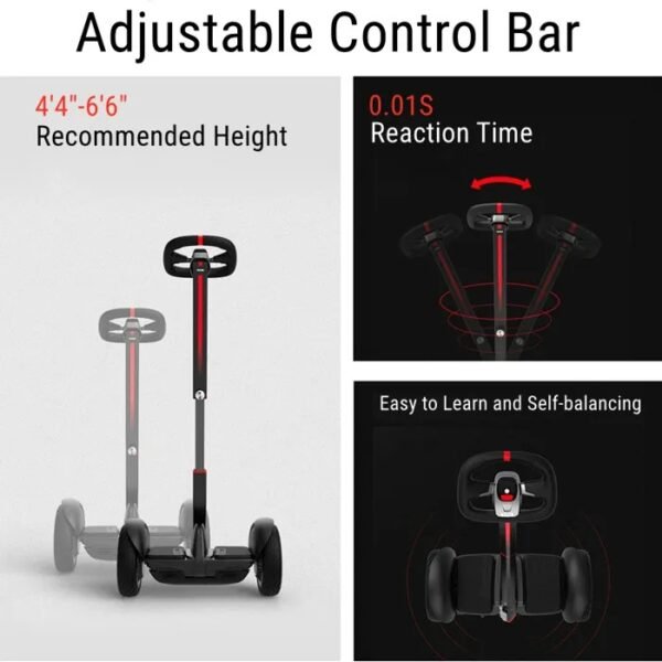 Auto - équilibre Trottinette électrique Segway-Ninebot S-Max-38km maximale-432Wh batterie-4800W moteur-Vitesse d’environ 20km/h – Image 5