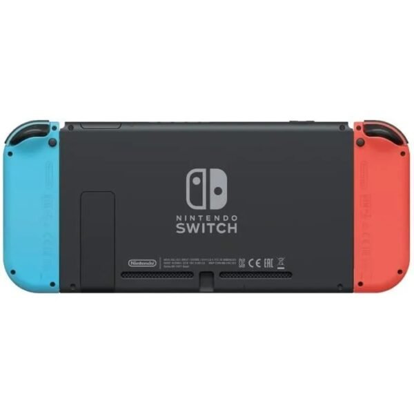 Console Nintendo Switch • Bleu Néon & Rouge Néon + Splatoon 2 (Code) – Image 5