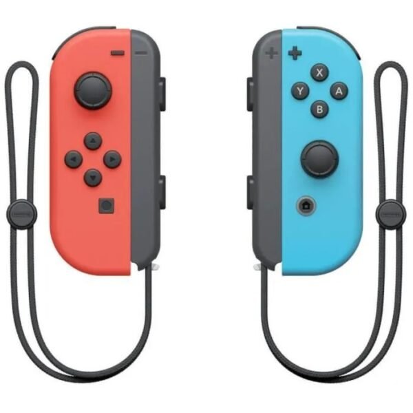 Console Nintendo Switch - Modèle OLED • Bleu Néon & Rouge Néon + Mario Kart 8 Deluxe (Code) + 3 mois d'abonnement NSO (Code) – Image 4
