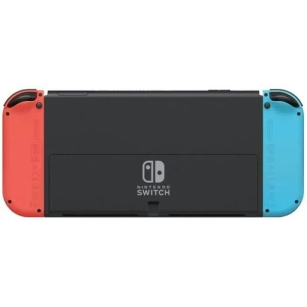 Console Nintendo Switch - Modèle OLED • Bleu Néon & Rouge Néon – Image 5