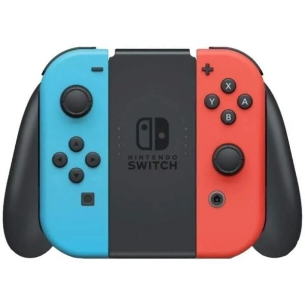 Console Nintendo Switch - Modèle OLED • Bleu Néon & Rouge Néon – Image 3