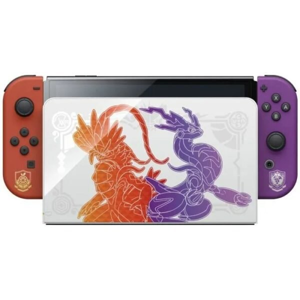 Console Nintendo Switch - Modèle OLED • Édition Limitée Pokémon Violet & Écarlate – Image 9