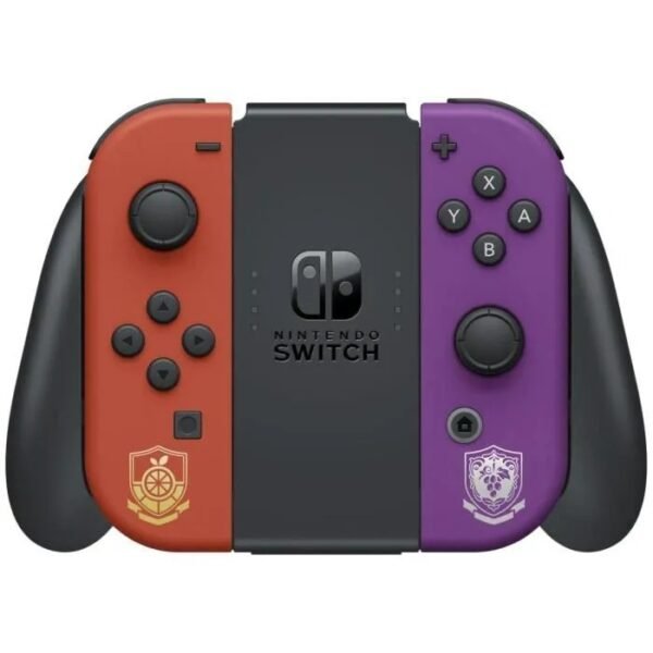 Console Nintendo Switch - Modèle OLED • Édition Limitée Pokémon Violet & Écarlate – Image 3