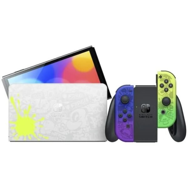 Console Nintendo Switch - Modèle OLED • Édition Limitée Splatoon 3 – Image 2