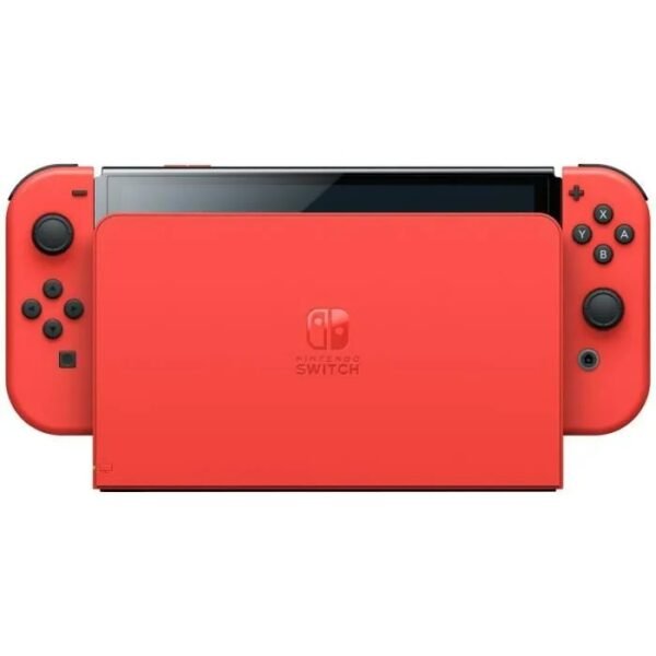 Console Nintendo Switch - Modèle OLED • Édition Limitée Mario (Rouge) – Image 9