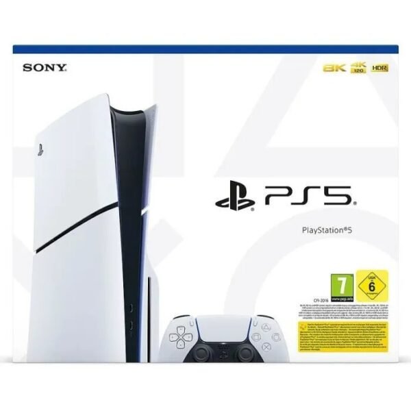 Console PlayStation 5 - Edition Standard (Modèle Slim) 1 To