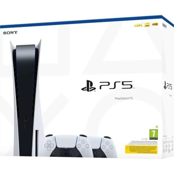 Console PlayStation 5 Standard + 2ème Manette DualSense Blanche – Image 8