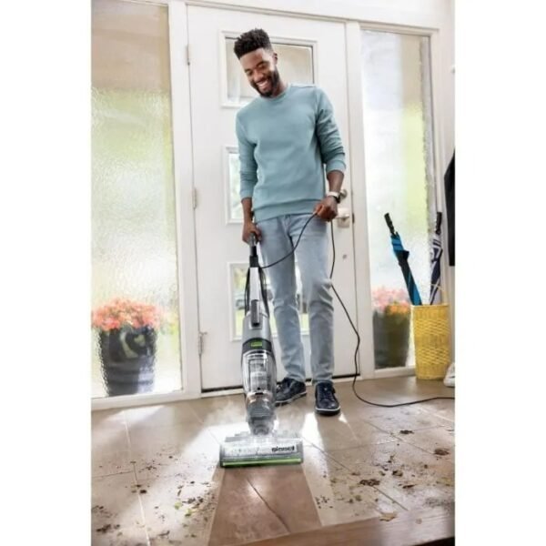 NEW BISSELL CrossWave Hydrosteam PET Select - Nettoyeur Vapeur Filaire - Sols durs et tapis - Auto-Nettoyage - Éclairage du Sol – Image 3
