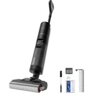 NEW DREAME H12 PRO ULTRA - Aspirateur Eau et poussière - Nettoyage Auto Double Rotation - Aspiration 16 kPa - Brosse 2 Bords