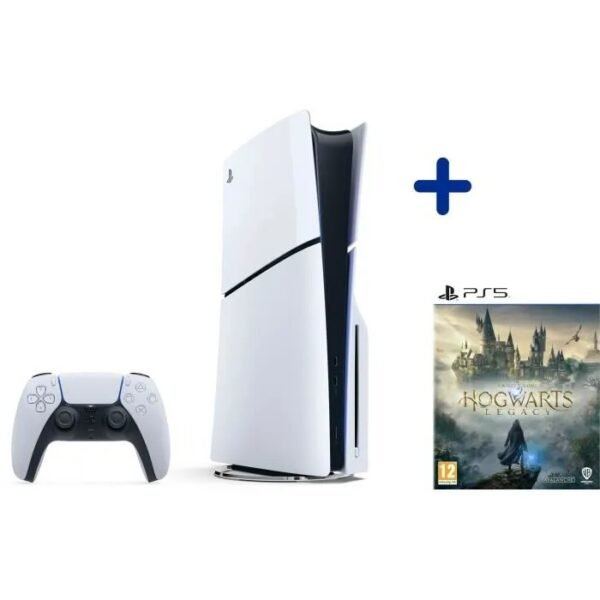 Pack Console PlayStation 5 Slim - Édition Standard +Hogwarts Legacy : L'héritage de Poudlard