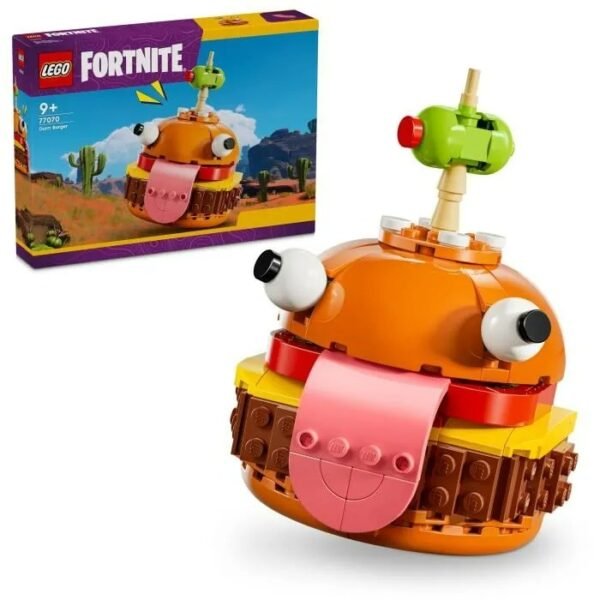 Pack PS5 Digital : Console PS5 Digitale (Modèle Slim) + Socle vertical + LEGO Fortnite Durrr Burger – Image 4