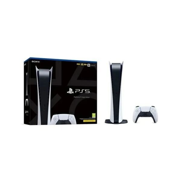 PS5 Console Sony PlayStation 5 - Digital Edition, 825 GB, 4K, HDR – Image 2