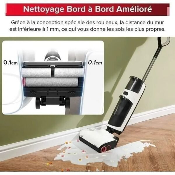 Roborock Dyad Pro Aspirateur Laveur sans Fil - 260 W - 17000pa Séchage & Nettoyage Automatique Nettoyeur Sec et Humide avec APP – Image 4