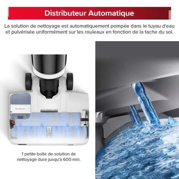 Roborock Dyad Pro Aspirateur Laveur sans Fil - 260 W - 17000pa Séchage & Nettoyage Automatique Nettoyeur Sec et Humide avec APP – Image 7