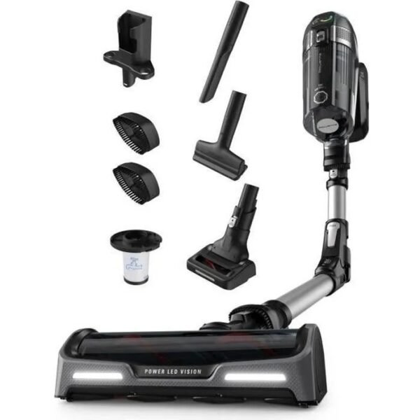 ROWENTA X-Force Flex 14.60 Aspirateur balai sans fil, Performant, Puissant, 200 Air Watts, Batterie amovible longue durée RH9958WA