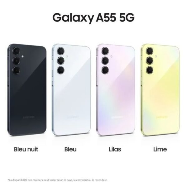 Samsung Galaxy A55 Smartphone 256 Go 5G – Image 8