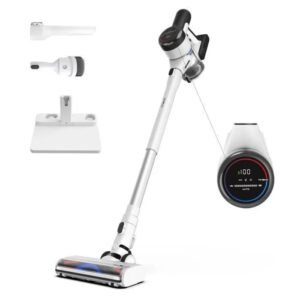 Tineco Pure One S15 Essentials Aspirateur Balai sans Fil Intelligent, Brosse Anti-nœuds, Excellent pour des Poils d’Animaux