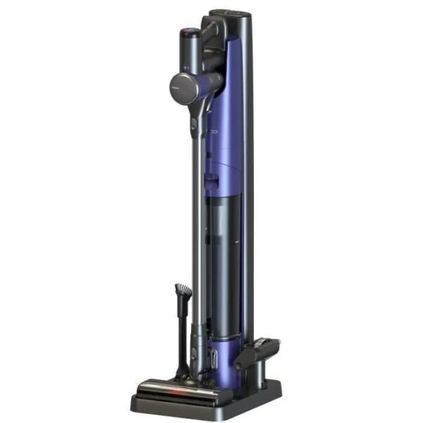 Tineco Pure One Station Pet Aspirateur Balai sans Fil, Auto-Nettoyage, Brosse ZeroTangle pour Les Poils d’Animaux