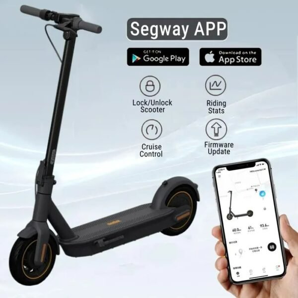 Trottinette électrique – Segway-Ninebot MAX G30P – 350W – 65km longue kilométrage – Image 2