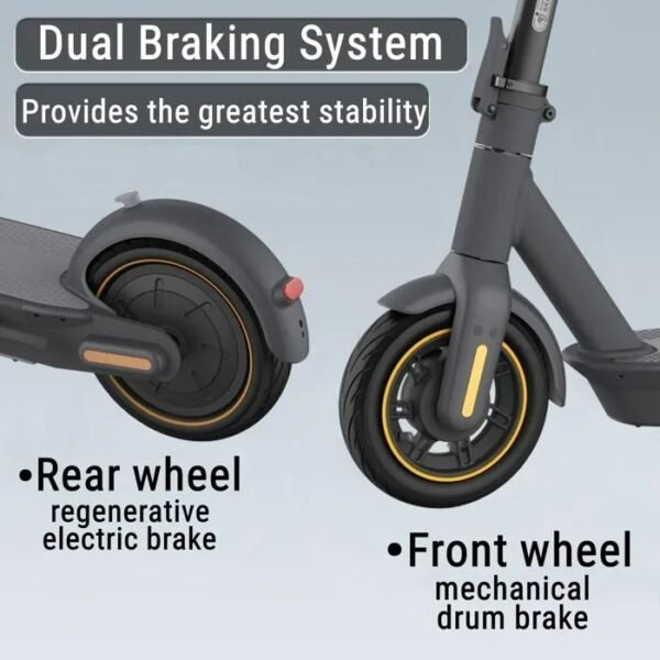 Trottinette électrique – Segway-Ninebot MAX G30P – 350W – 65km longue kilométrage – Image 4