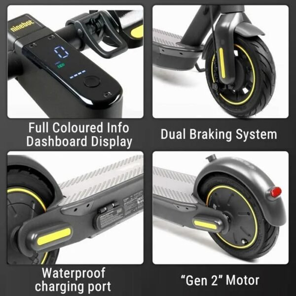 Trottinette électrique – Segway-Ninebot MAX G30P – 350W – 65km longue kilométrage – Image 3
